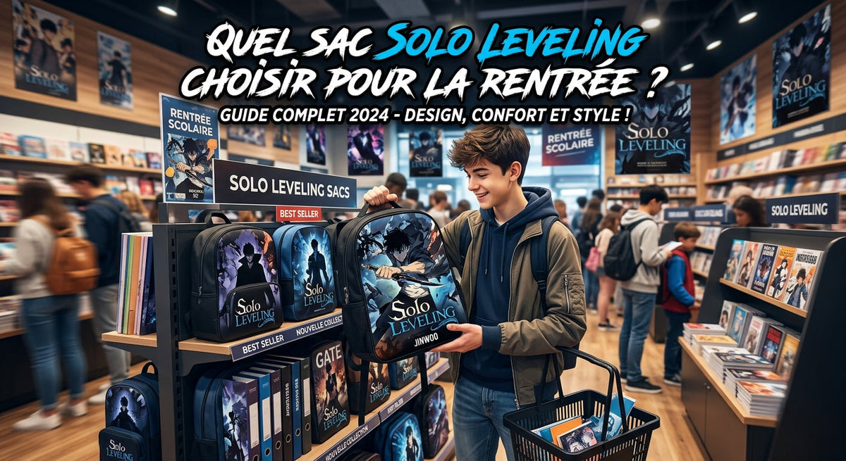 Which Solo Leveling bag should you choose for the start of the school year?