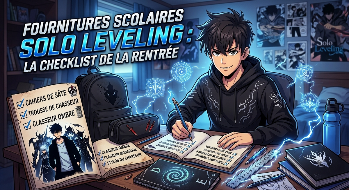 Solo Leveling school supplies: the back-to-school checklist