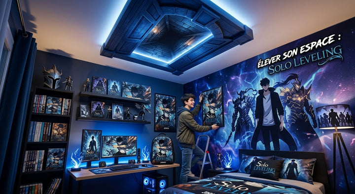 Decorating your room with Solo Leveling colors