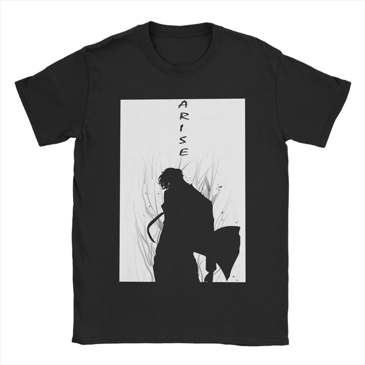 The Solo Leveling men's wardrobe: t-shirts, oversized fits, and more