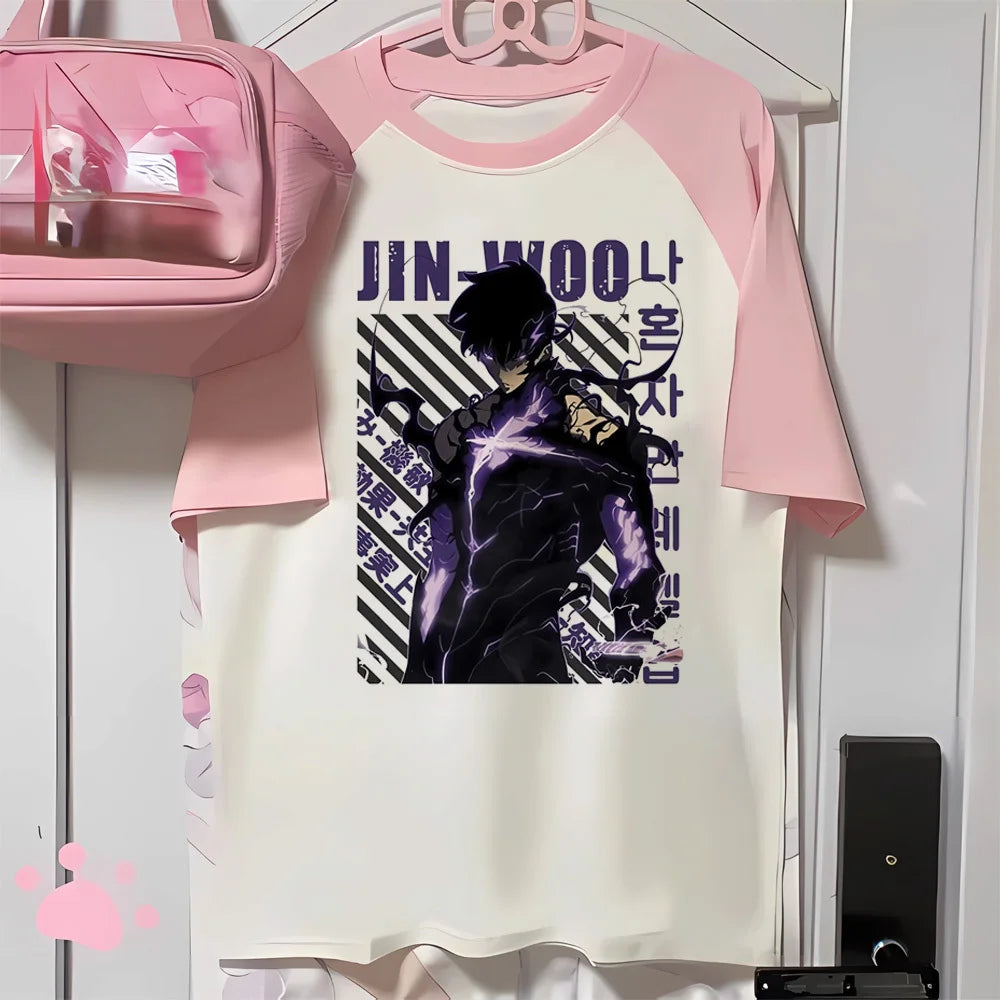T-shirt Solo Leveling Rose - photo 5