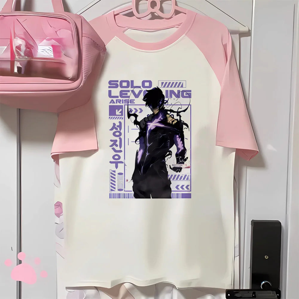 T-shirt Solo Leveling Rose - photo 8