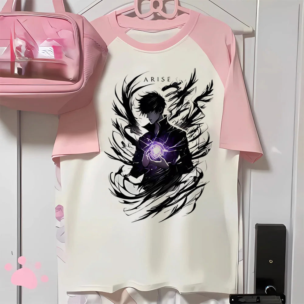 T-shirt Solo Leveling Rose - photo 3