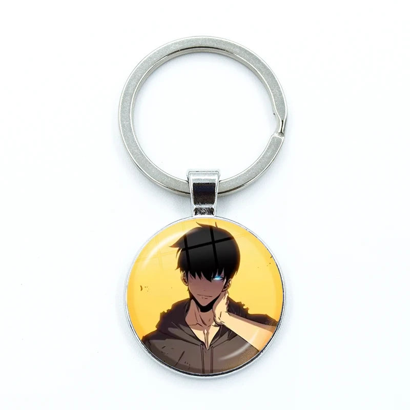 Porte-clés Solo Leveling Rond - photo 4