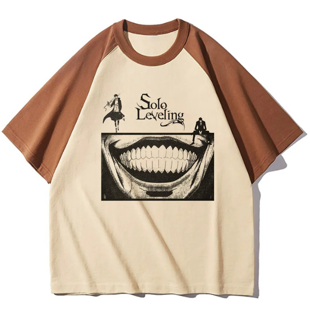 T-shirt Femme Solo Leveling Vintage - photo 12