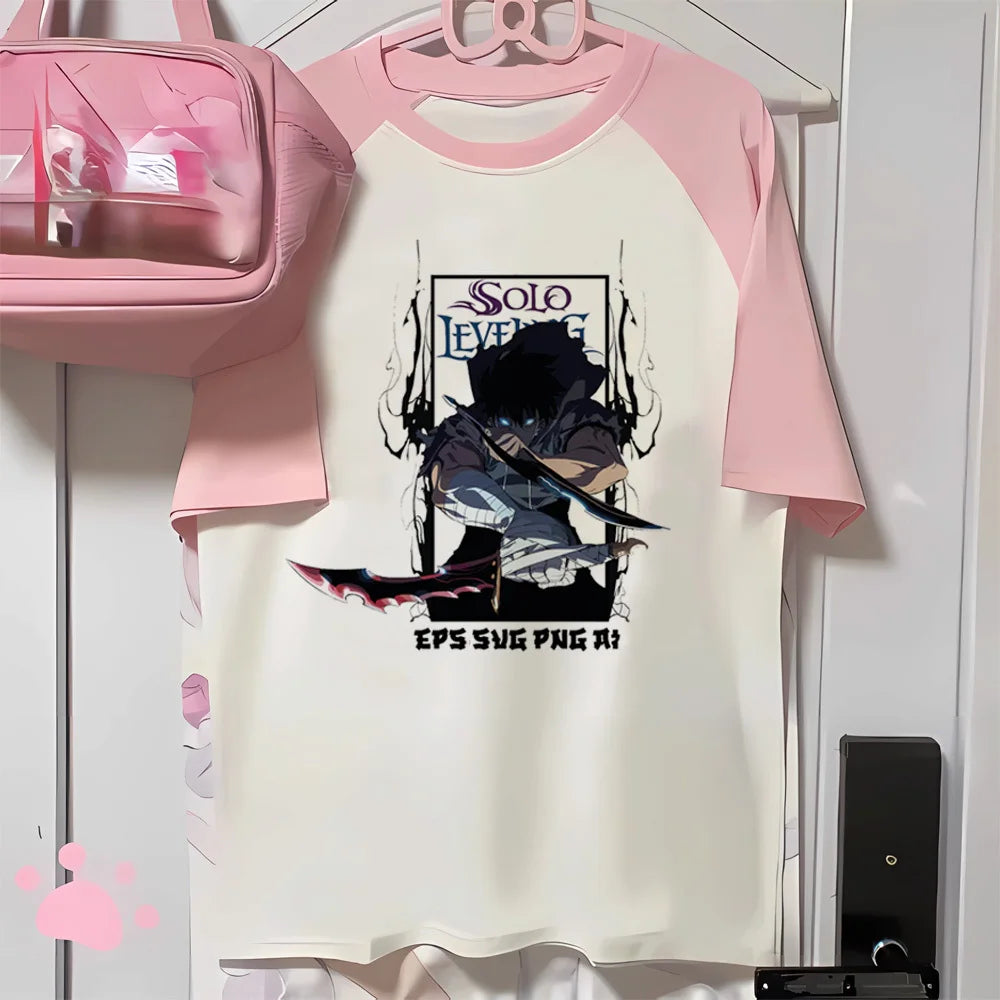 T-shirt Solo Leveling Rose - photo 9