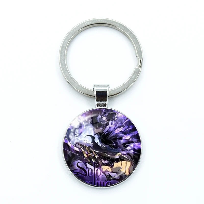 Porte-clés Solo Leveling Rond - photo 5