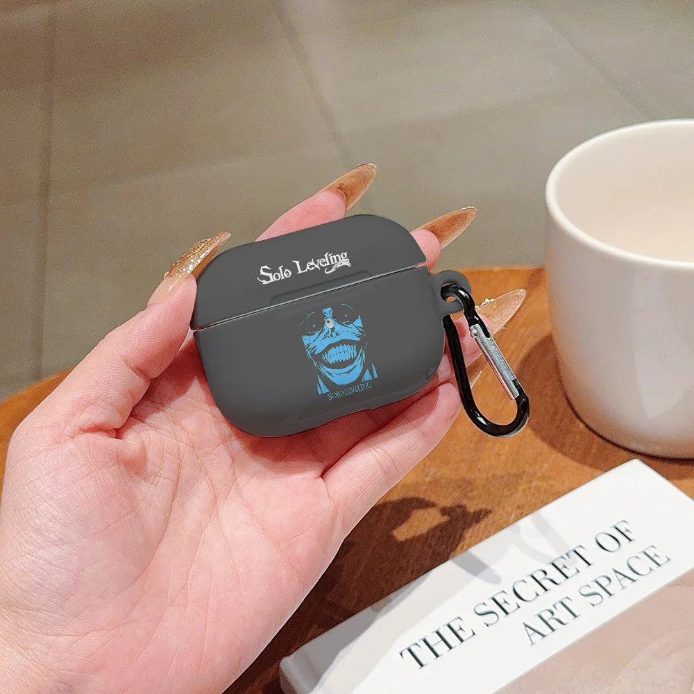 Etuis Solo Leveling Airpods - Statue De Dieu