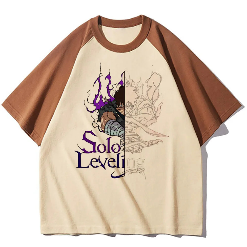 T-shirt Femme Solo Leveling Vintage - photo 24