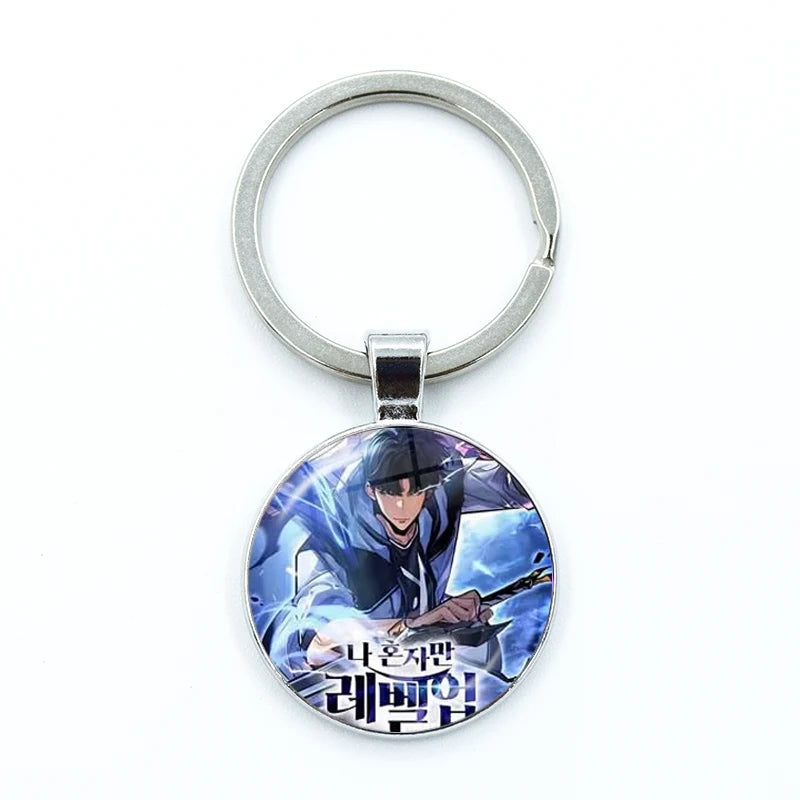 Porte-clés Solo Leveling Rond - photo 6