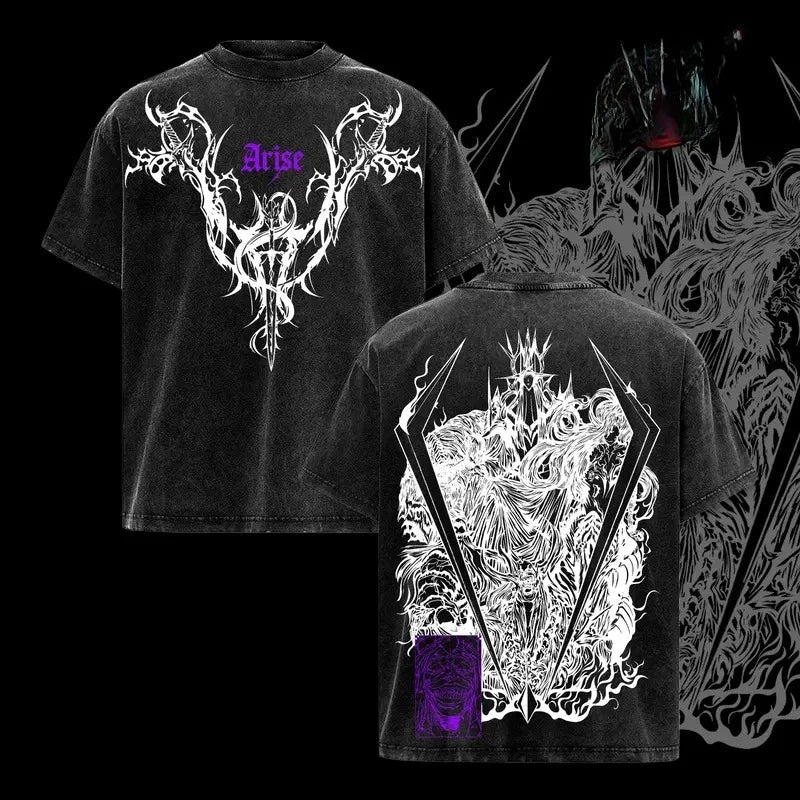 T-shirt Solo Leveling Gothique - photo 6