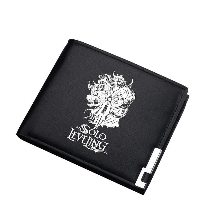Portefeuille Solo Leveling Noir Et Blanc