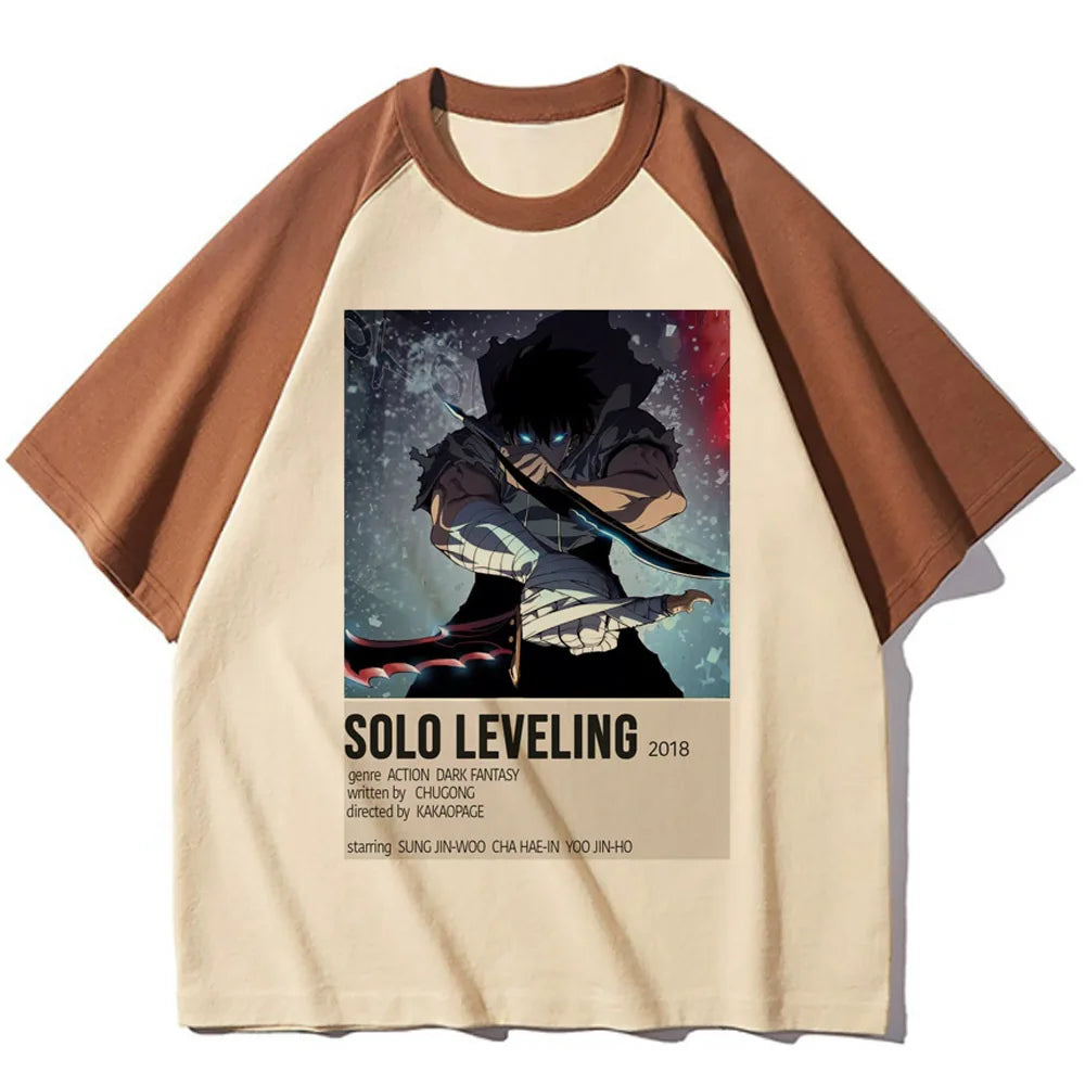 T-shirt Femme Solo Leveling Vintage - photo 9