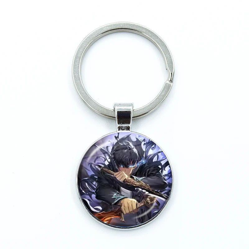 Porte-clés Solo Leveling Rond - photo 11
