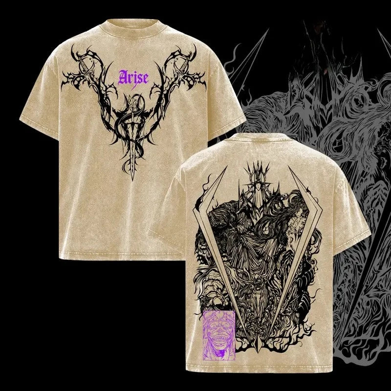 T-shirt Solo Leveling Gothique - photo 5