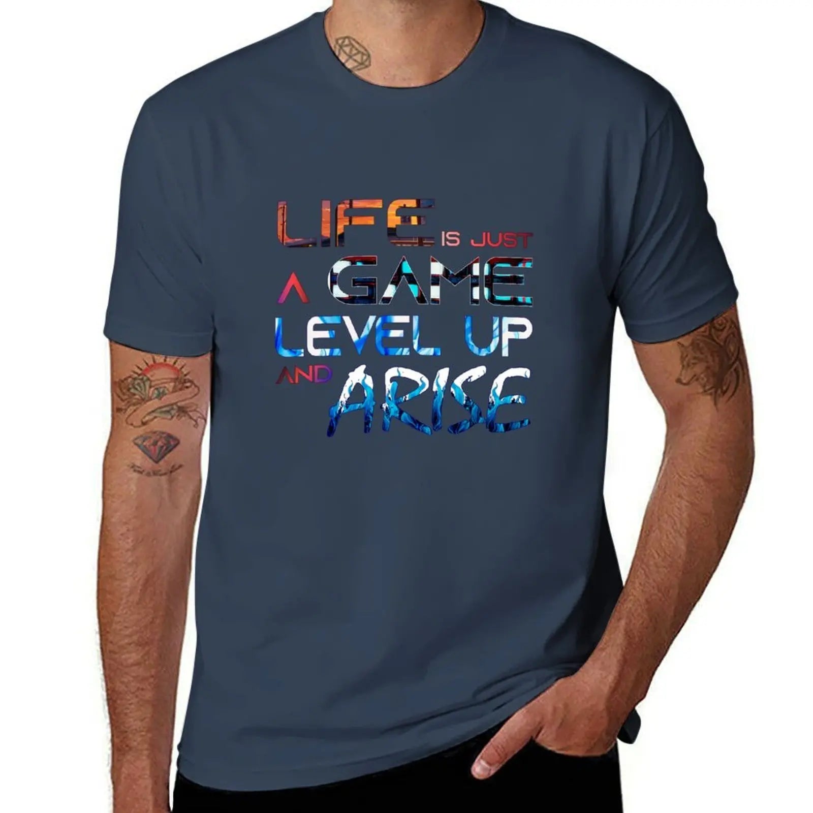 T-shirt Solo Leveling Gamer - photo 7