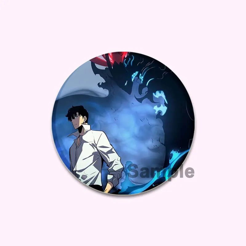 Pin's Solo Leveling Sung Jin-Woo Et Igris