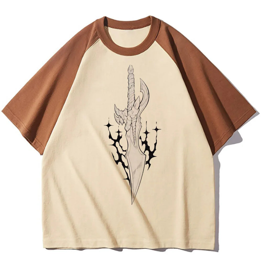 T-shirt Femme Solo Leveling Vintage - photo 3