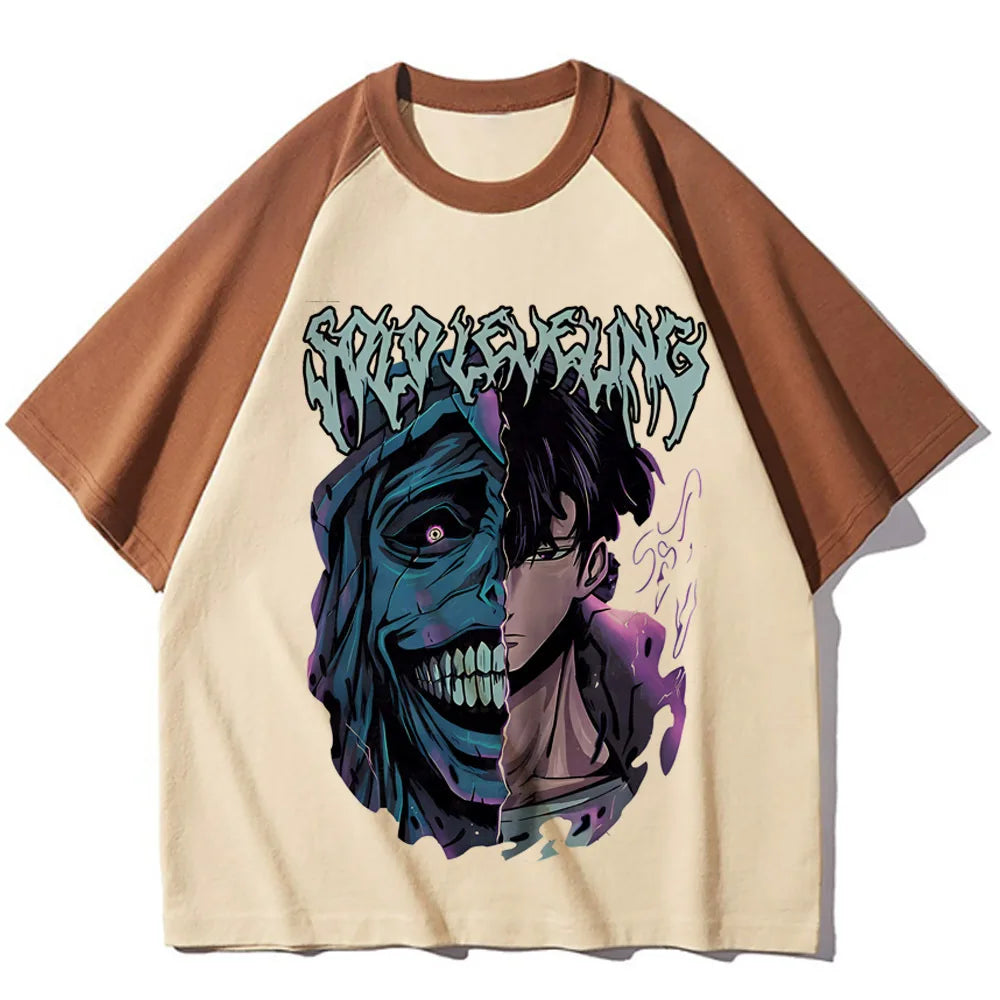 T-shirt Femme Solo Leveling Vintage - photo 14
