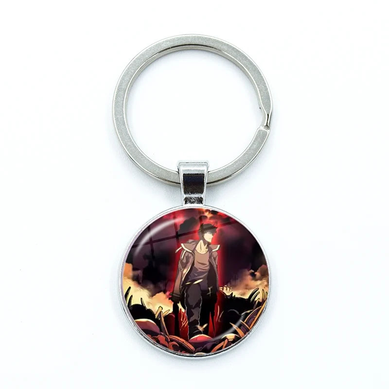 Porte-clés Solo Leveling Rond - photo 2
