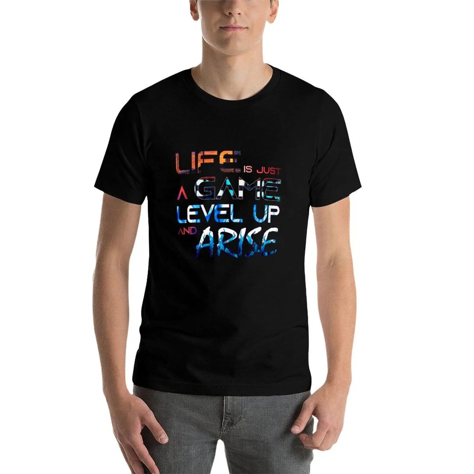 T-shirt Solo Leveling Gamer - photo 4