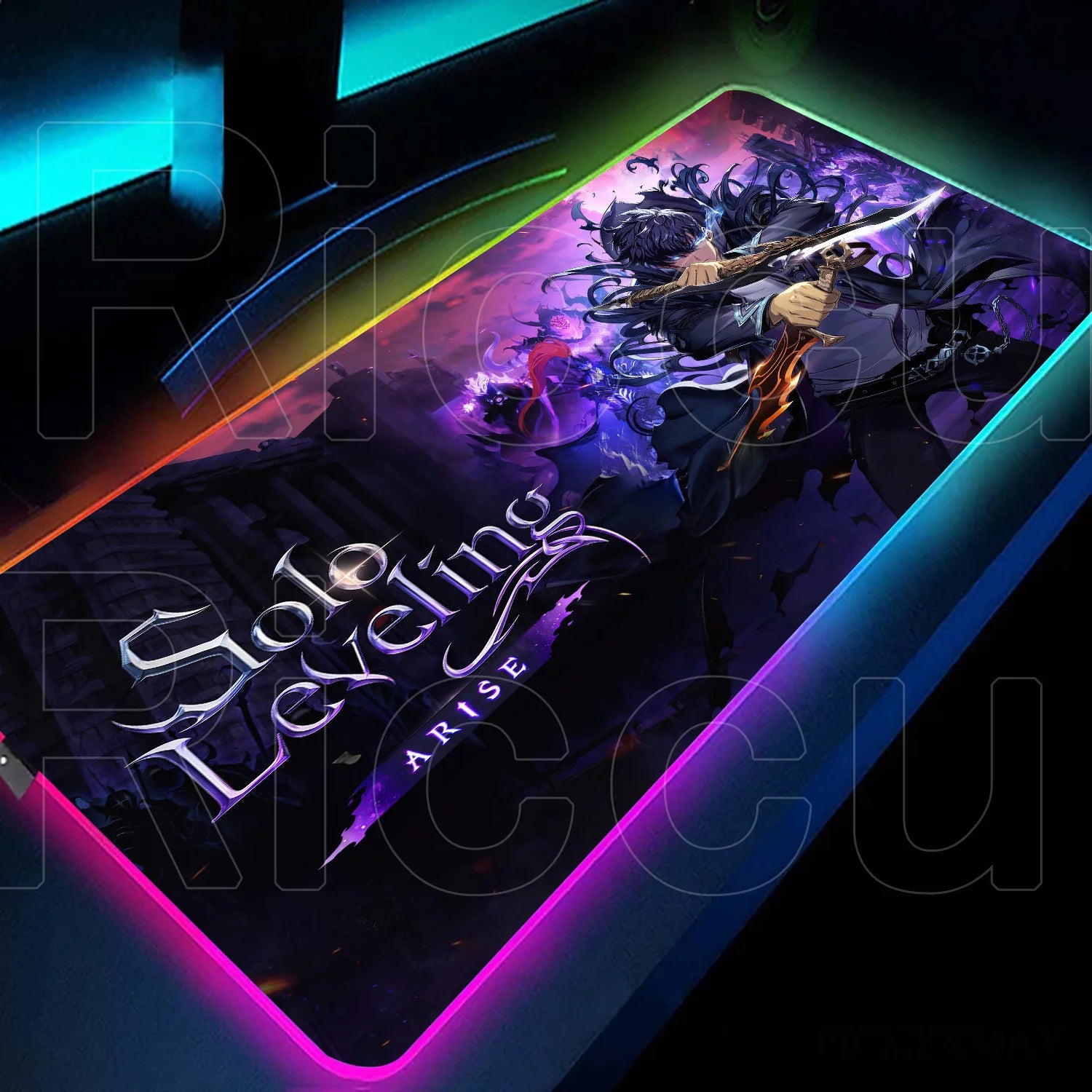 Tapis de Souris Solo Leveling RGB
