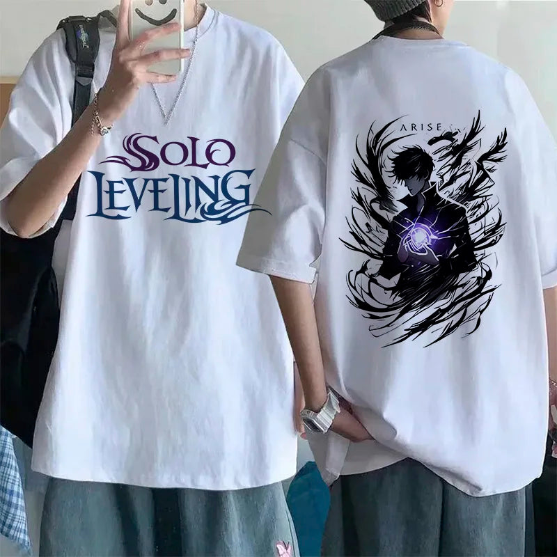 T-shirt Solo Leveling Oversize Homme
