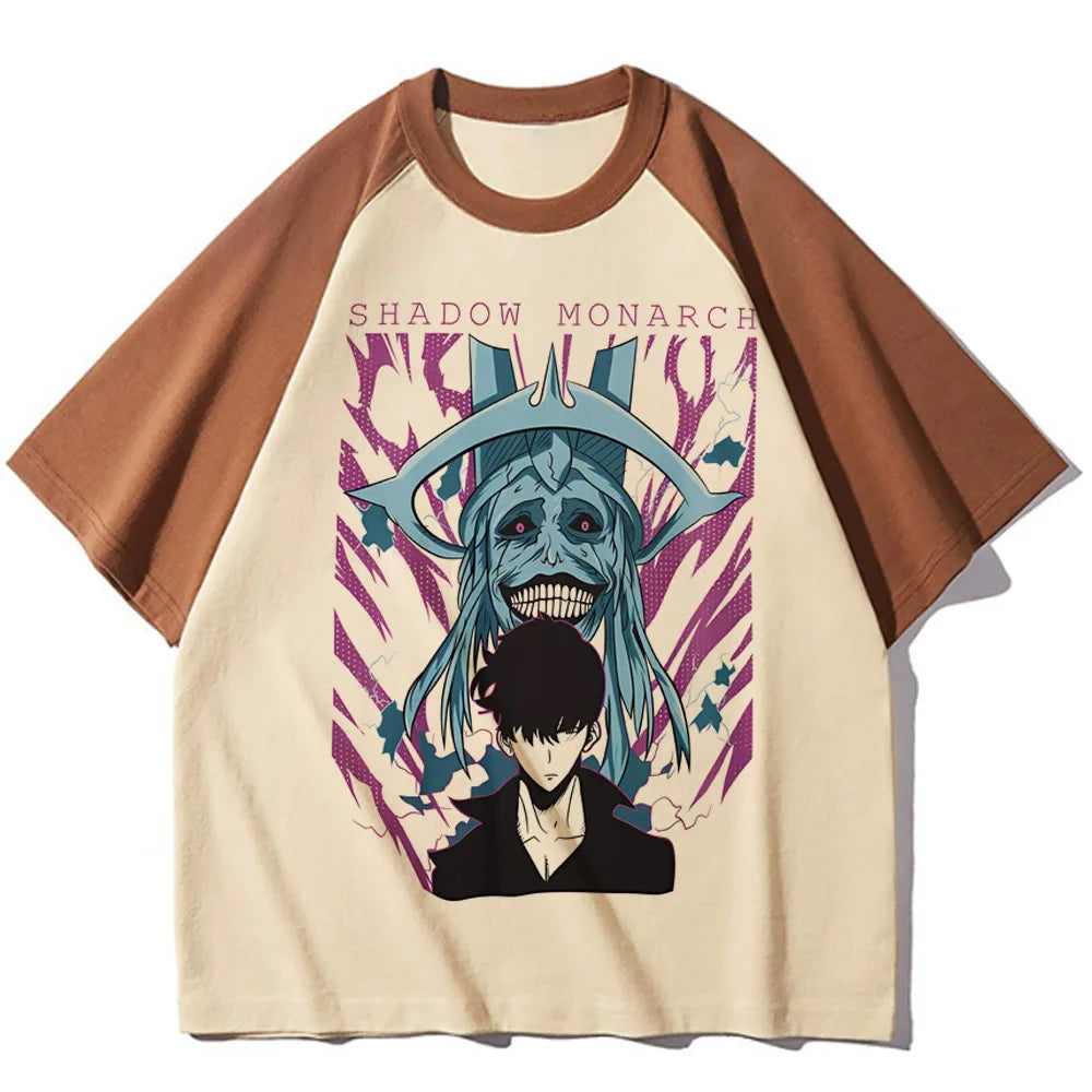 T-shirt Femme Solo Leveling Vintage - photo 6